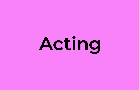 Acting Reel Box - Pink Acting Reel Link